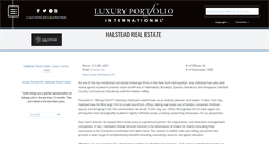 Desktop Screenshot of halstead.luxuryportfolio.com