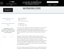 Tablet Screenshot of halstead.luxuryportfolio.com